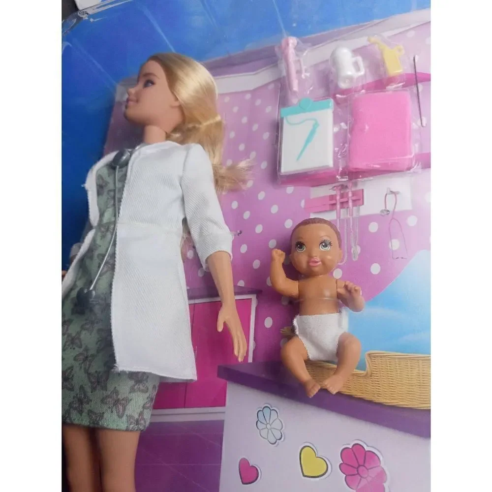 Barbie Doctor Playset New 2021 You can be Anything Pediatrician Limited Edtn